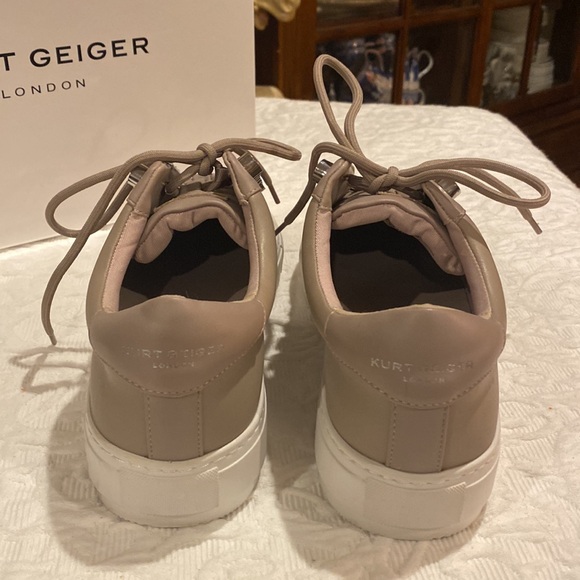 Kurt Geiger - 9 NIB blush leather sneakers - Picture 3 of 4